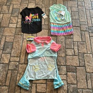 NWT Bundle Of 3 Pet Apparel